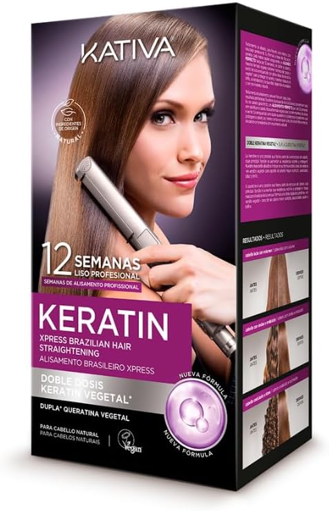 Kativa Keratin Stiratura Brasiliana anticrespo