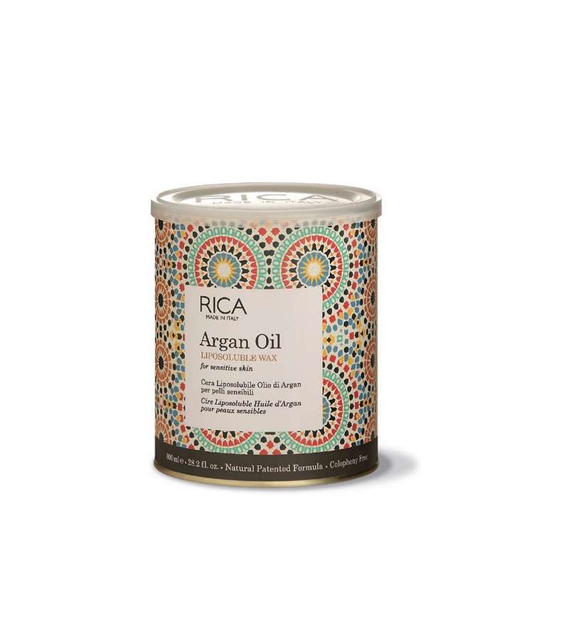 RICA Cera depilatoria Liposolubile 800ml argan