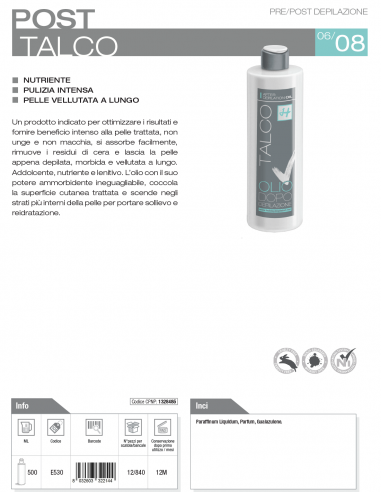 Holiday - OLIO POST EPILAZIONE