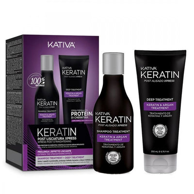 Kativa kit post trattamento lisciante Keratin